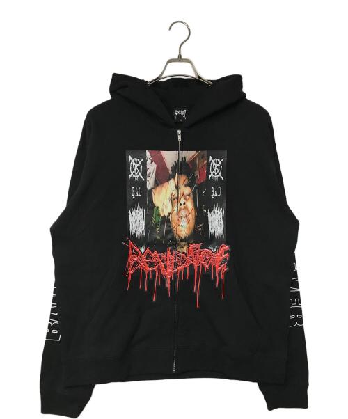 REVENGE GALLERY（リベンジ ギャラリー）REVENGE GALLERY (リベンジ ギャラリー) X SHATTERED ZIP BLACK ブラック サイズ:XLの古着・服飾アイテム