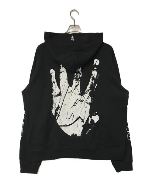 REVENGE GALLERY（リベンジ ギャラリー）REVENGE GALLERY (リベンジ ギャラリー) X SHATTERED ZIP BLACK ブラック サイズ:XLの古着・服飾アイテム