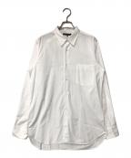 COMME des GARCONS HOMMEコムデギャルソン オム）の古着「レギュラーカラーシャツ」｜ホワイト