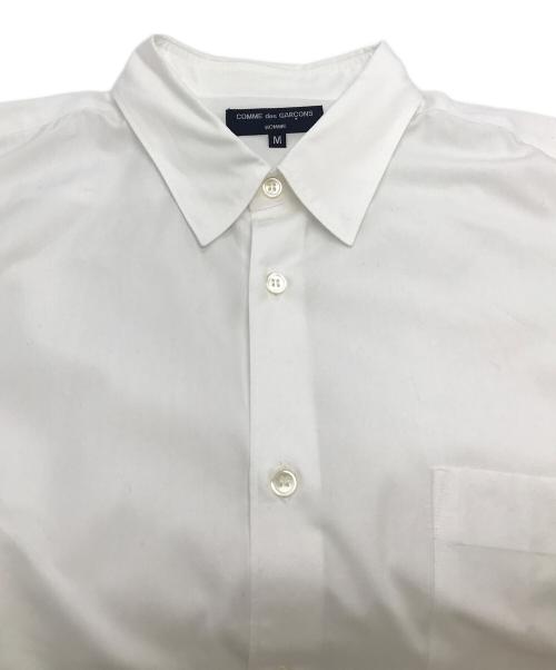 COMME des GARCONS HOMME（コムデギャルソン オム）COMME des GARCONS HOMME (コムデギャルソン オム) レギュラーカラーシャツ ホワイト サイズ:Ｍの古着・服飾アイテム