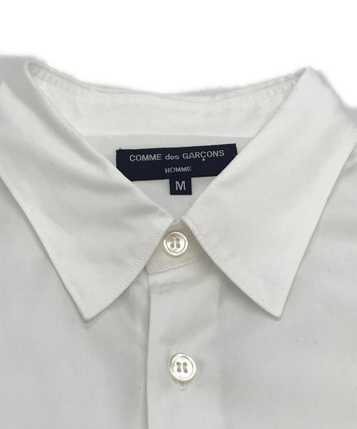 COMME des GARCONS HOMME（コムデギャルソン オム）COMME des GARCONS HOMME (コムデギャルソン オム) レギュラーカラーシャツ ホワイト サイズ:Ｍの古着・服飾アイテム