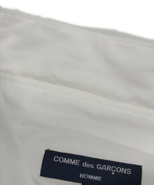 COMME des GARCONS HOMME（コムデギャルソン オム）COMME des GARCONS HOMME (コムデギャルソン オム) レギュラーカラーシャツ ホワイト サイズ:Ｍの古着・服飾アイテム
