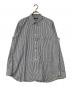 COMME des GARCONS HOMME（コムデギャルソン オム）の古着「ストライプシャツ」｜ネイビー×グレー