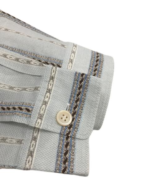 COMME des GARCONS HOMME（コムデギャルソン オム）COMME des GARCONS HOMME (コムデギャルソン オム) オープンカラーシャツ ブルー サイズ:Ｍの古着・服飾アイテム