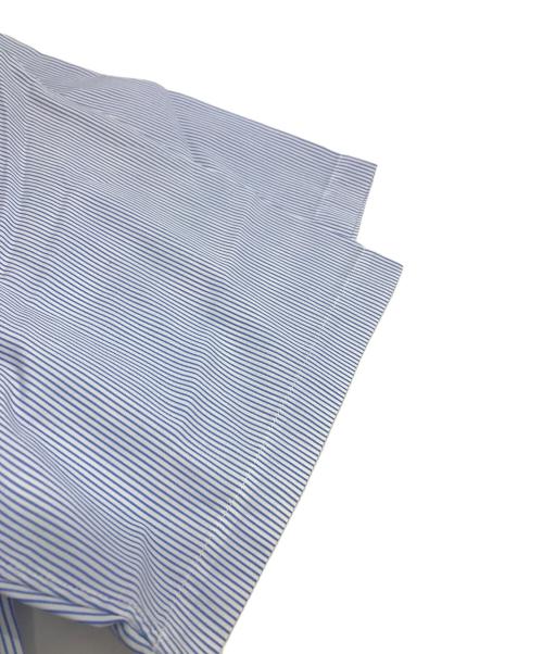 COMME des GARCONS HOMME（コムデギャルソン オム）COMME des GARCONS HOMME (コムデギャルソン オム) ストライプオープンカラーシャツ ブルー サイズ:Ｍの古着・服飾アイテム