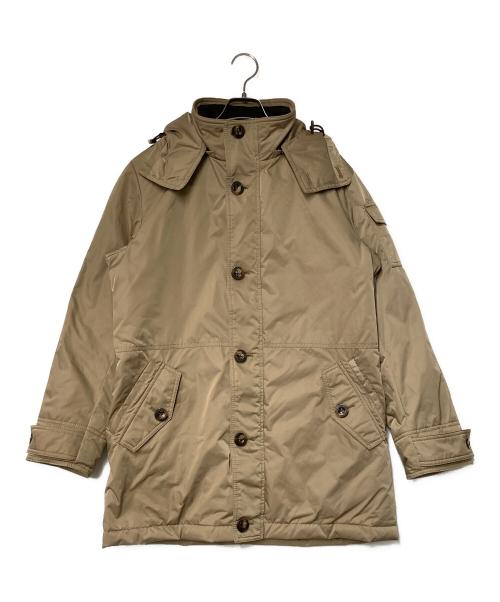 23区 HOMME（ニジュウサンクオム）23区 HOMME (ニジュウサンクオム) フーデットダウンコート ベージュ サイズ:46の古着・服飾アイテム