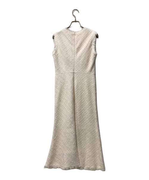 ANAYI（アナイ）ANAYI (アナイ) ミックスツィード ワンピースセットアップ 10221110030/10221114030 アイボリー サイズ:36の古着・服飾アイテム