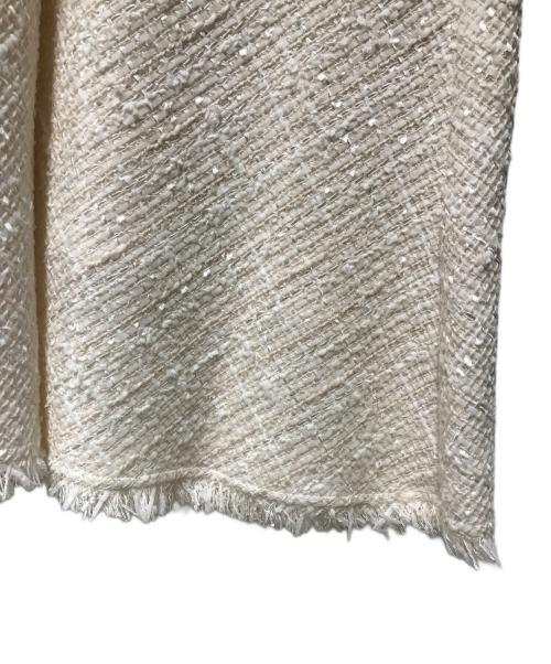 ANAYI（アナイ）ANAYI (アナイ) ミックスツィード ワンピースセットアップ 10221110030/10221114030 アイボリー サイズ:36の古着・服飾アイテム