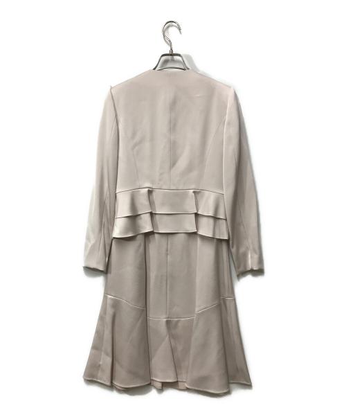 ANAYI（アナイ）ANAYI (アナイ) ノーカラー ワンピース セットアップ ベージュ サイズ:36の古着・服飾アイテム