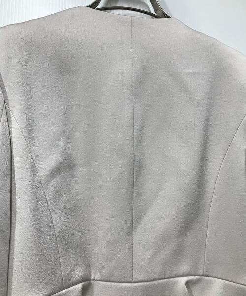 ANAYI（アナイ）ANAYI (アナイ) ノーカラー ワンピース セットアップ ベージュ サイズ:36の古着・服飾アイテム