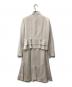 ANAYI (アナイ) ノーカラー ワンピース セットアップ ベージュ サイズ:36：7000円