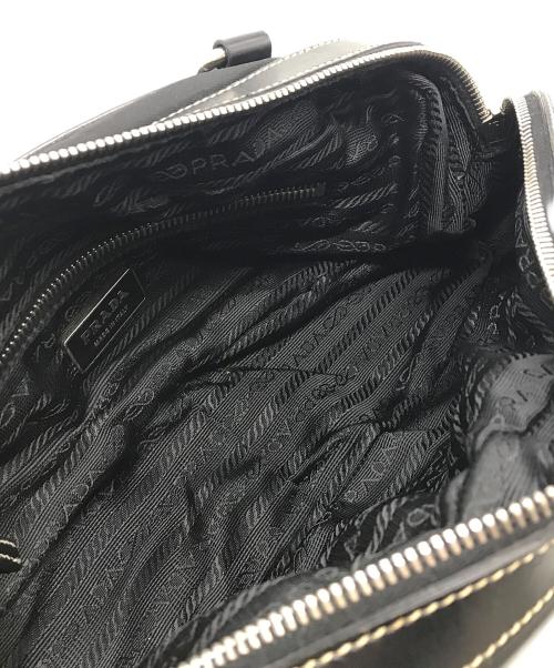 PRADA（プラダ）PRADA (プラダ) ワンショルダー ナイロンハンドバッグ ブラックの古着・服飾アイテム