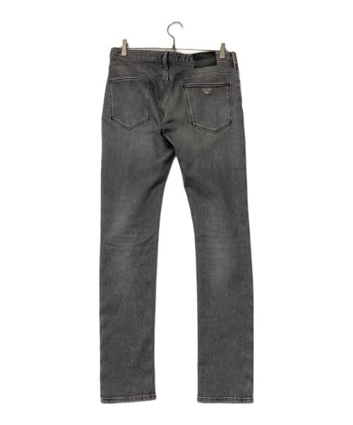 EMPORIO ARMANI（エンポリオアルマーニ）EMPORIO ARMANI (エンポリオアルマーニ) デニムパンツ ブラック サイズ:W31の古着・服飾アイテム