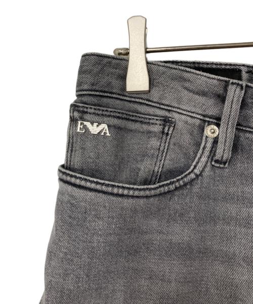 EMPORIO ARMANI（エンポリオアルマーニ）EMPORIO ARMANI (エンポリオアルマーニ) デニムパンツ ブラック サイズ:W31の古着・服飾アイテム