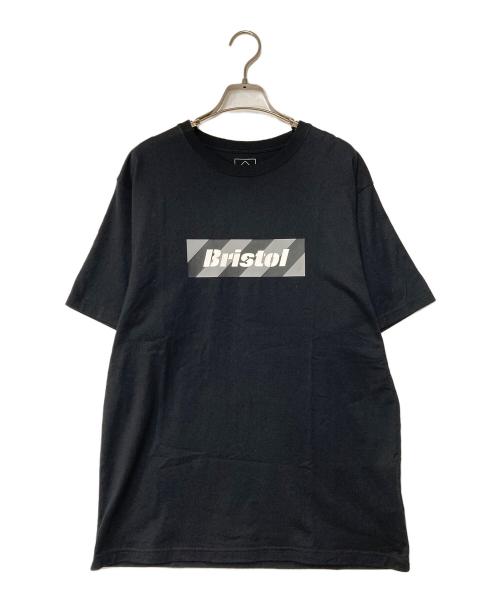 F.C.R.B.（エフシーレアルブリストル）F.C.R.B. (エフシーレアルブリストル) ロゴＴシャツ ブラック サイズ:Lの古着・服飾アイテム