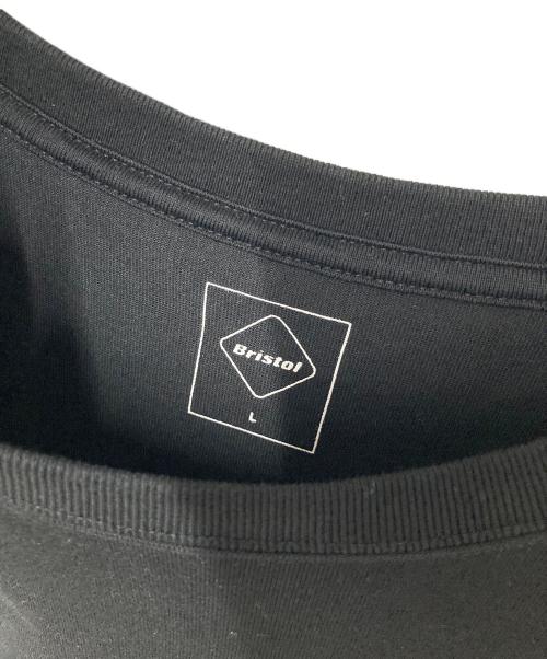 F.C.R.B.（エフシーレアルブリストル）F.C.R.B. (エフシーレアルブリストル) ロゴＴシャツ ブラック サイズ:Lの古着・服飾アイテム