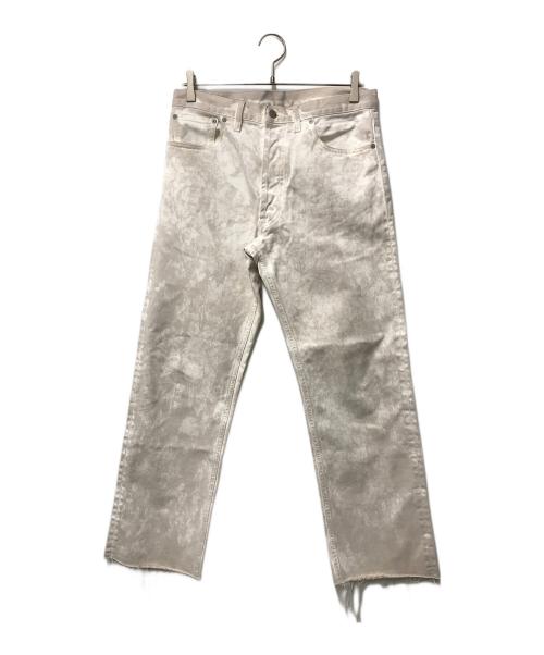 Maison Margiela 10（メゾンマルジェラ 10）Maison Margiela 10 (メゾンマルジェラ 10) デニムパンツ S50LA0165 ベージュ×ホワイト サイズ:W30の古着・服飾アイテム