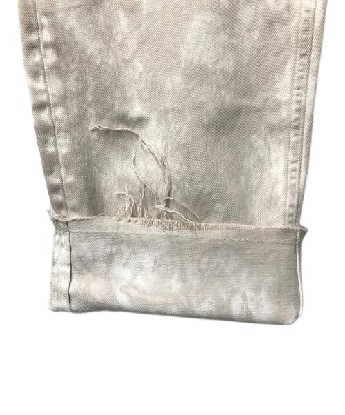 Maison Margiela 10（メゾンマルジェラ 10）Maison Margiela 10 (メゾンマルジェラ 10) デニムパンツ S50LA0165 ベージュ×ホワイト サイズ:W30の古着・服飾アイテム