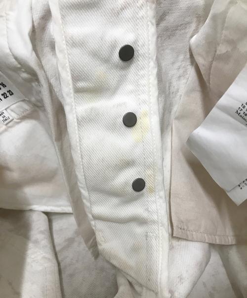 Maison Margiela 10（メゾンマルジェラ 10）Maison Margiela 10 (メゾンマルジェラ 10) デニムパンツ S50LA0165 ベージュ×ホワイト サイズ:W30の古着・服飾アイテム