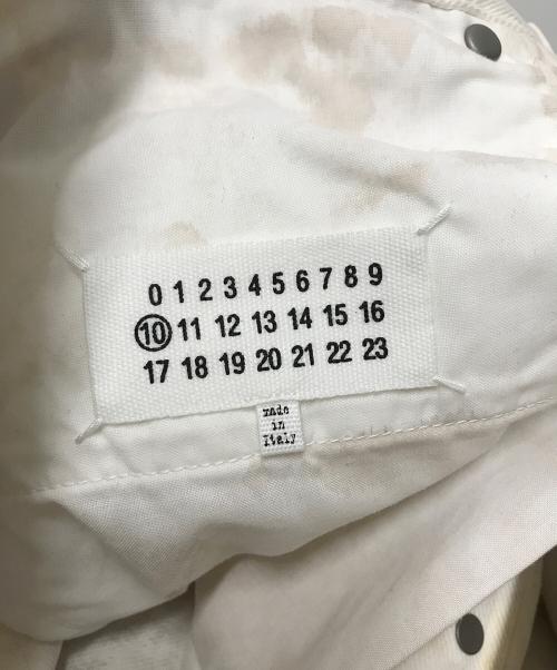 Maison Margiela 10（メゾンマルジェラ 10）Maison Margiela 10 (メゾンマルジェラ 10) デニムパンツ S50LA0165 ベージュ×ホワイト サイズ:W30の古着・服飾アイテム