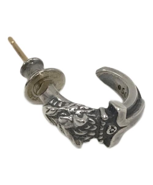 GOTHIC YOHJI YAMAMOTO（ゴシックヨウジヤマモト）GOTHIC YOHJI YAMAMOTO (ゴシックヨウジヤマモト) デザインピアス シルバー サイズ:-の古着・服飾アイテム