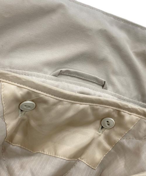 BEAUTY&YOUTH（ビューティーアンドユース）BEAUTY&YOUTH (ビューティーアンドユース) ボア＆キルティングライナーフードミドルパーカー -5WAY- ベージュ サイズ:Ｍの古着・服飾アイテム