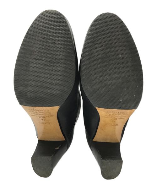 Maison Margiela 22（メゾンマルジェラ）Maison Margiela 22 (メゾンマルジェラ 22) ヒールショートブーツ 38WU0286 ブラック サイズ:37の古着・服飾アイテム