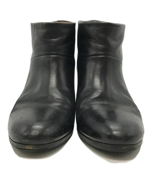 Maison Margiela 22（メゾンマルジェラ）Maison Margiela 22 (メゾンマルジェラ 22) ヒールショートブーツ 38WU0286 ブラック サイズ:37の古着・服飾アイテム