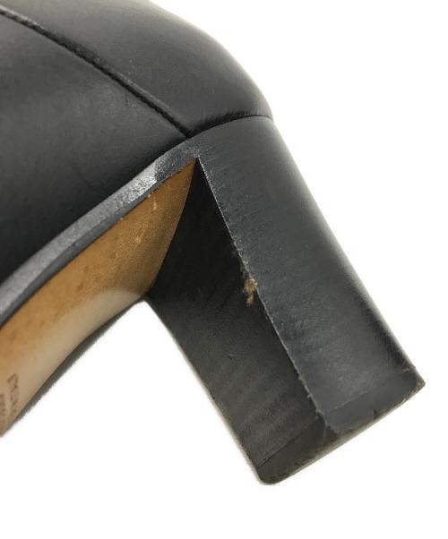 Maison Margiela 22（メゾンマルジェラ）Maison Margiela 22 (メゾンマルジェラ 22) ヒールショートブーツ 38WU0286 ブラック サイズ:37の古着・服飾アイテム