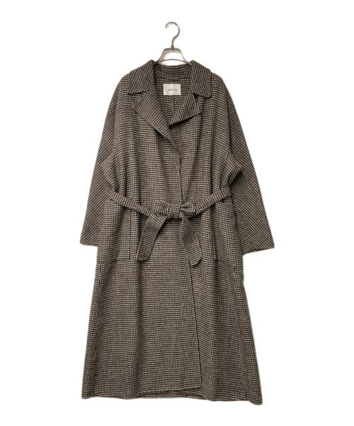 Mila Owen（ミラオーウェン）Mila Owen (ミラオーウェン) ウールリバーローブコート ブラウン サイズ:1の古着・服飾アイテム