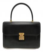 BALLYバリー）の古着「2WAY ハンドバッグ」｜ブラック