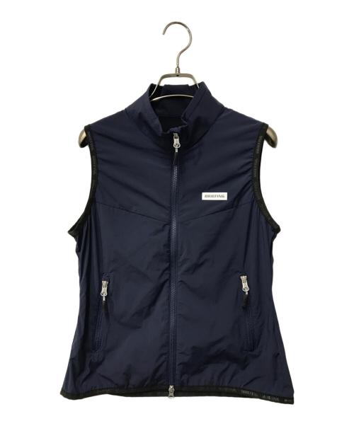 BRIEFING（ブリーフィング）BRIEFING (ブリーフィング) ジップアップベスト BRG231W35 ネイビー サイズ:Sの古着・服飾アイテム