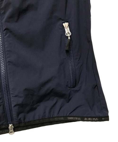 BRIEFING（ブリーフィング）BRIEFING (ブリーフィング) ジップアップベスト BRG231W35 ネイビー サイズ:Sの古着・服飾アイテム