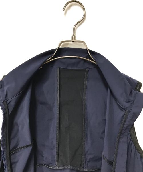 BRIEFING（ブリーフィング）BRIEFING (ブリーフィング) ジップアップベスト BRG231W35 ネイビー サイズ:Sの古着・服飾アイテム