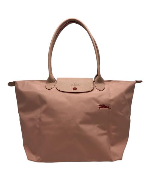 LONGCHAMP（ロンシャン）LONGCHAMP (ロンシャン) プリアージュクラブ・ショルダーバッグL L1899619A26 ピンクの古着・服飾アイテム