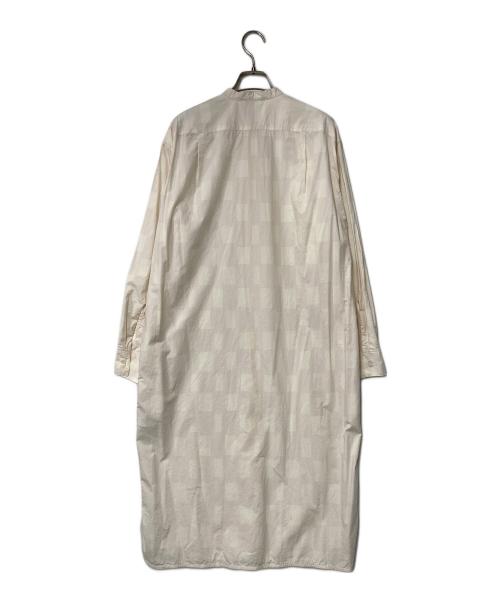 marimekko（マリメッコ）marimekko (マリメッコ) チェックワンピース ベージュ サイズ:34の古着・服飾アイテム