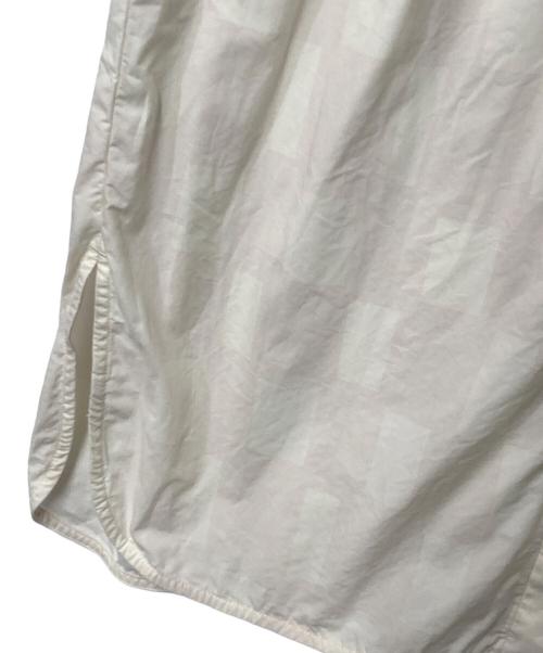 marimekko（マリメッコ）marimekko (マリメッコ) チェックワンピース ベージュ サイズ:34の古着・服飾アイテム