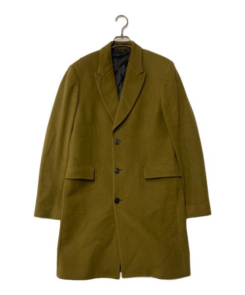 PAUL SMITH（ポールスミス）Paul Smith (ポールスミス) カシミア混チェスターコート カーキ サイズ:38の古着・服飾アイテム