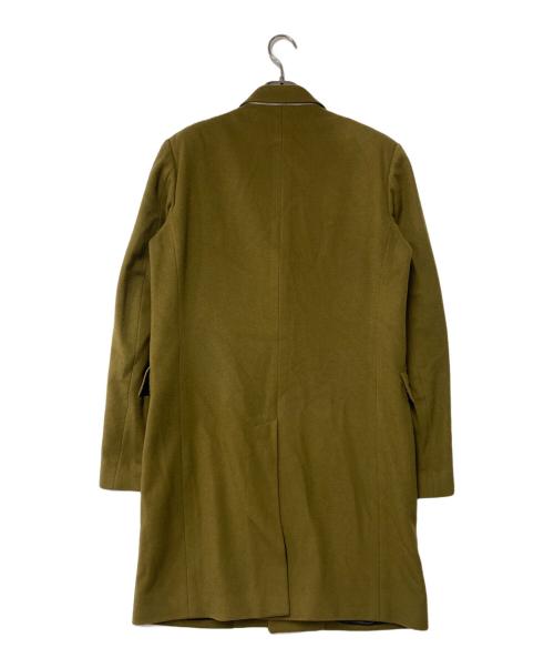 PAUL SMITH（ポールスミス）Paul Smith (ポールスミス) カシミア混チェスターコート カーキ サイズ:38の古着・服飾アイテム