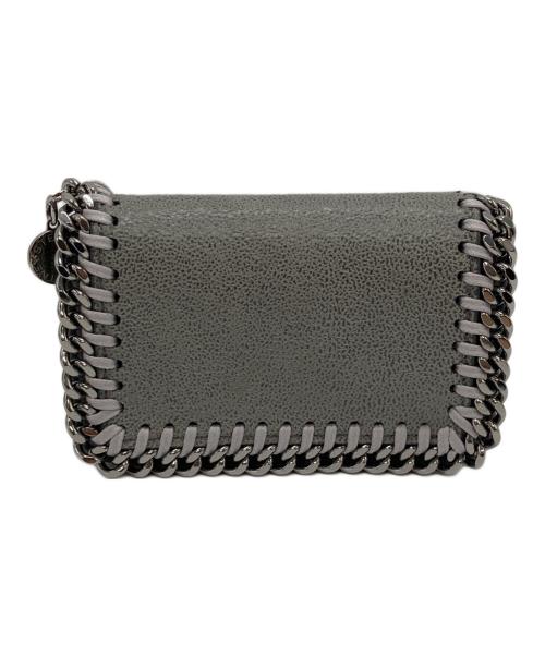 STELLA McCARTNEY（ステラマッカートニー）STELLA McCARTNEY (ステラマッカートニー) FALABELLA CARD HOLDER カードホルダー グレー サイズ:700145の古着・服飾アイテム