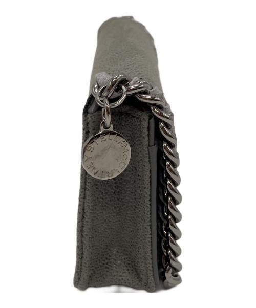 STELLA McCARTNEY（ステラマッカートニー）STELLA McCARTNEY (ステラマッカートニー) FALABELLA CARD HOLDER カードホルダー グレー サイズ:700145の古着・服飾アイテム
