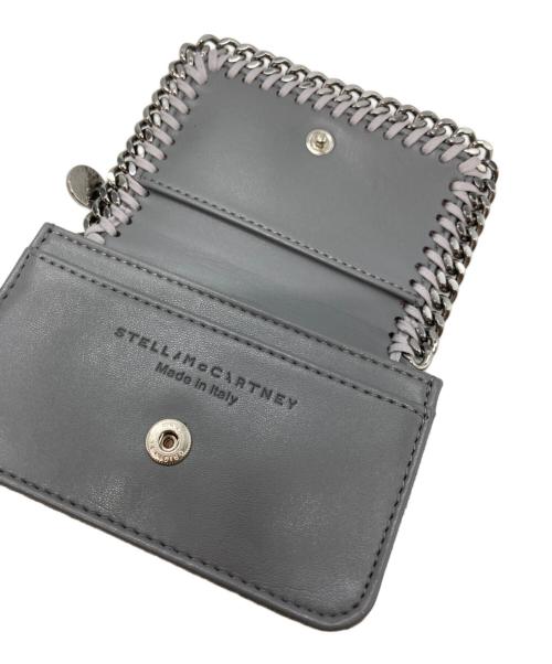 STELLA McCARTNEY（ステラマッカートニー）STELLA McCARTNEY (ステラマッカートニー) FALABELLA CARD HOLDER カードホルダー グレー サイズ:700145の古着・服飾アイテム