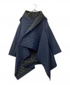 COMME des GARCONS COMME des GARCONSコムデギャルソン コムデギャルソン）の古着「変形 中綿フーデットコート W16C005」｜ネイビー×ブラック