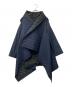 COMME des GARCONS COMME des GARCONS（コムデギャルソン コムデギャルソン）の古着「変形 中綿フーデットコート W16C005」｜ネイビー×ブラック
