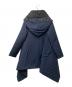 COMME des GARCONS COMME des GARCONS (コムデギャルソン コムデギャルソン) 変形 中綿フーデットコート W16C005 ネイビー×ブラック サイズ:S：16000円