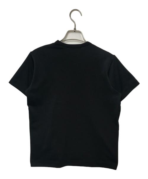 COMME des GARCONS（コムデギャルソン）COMME des GARCONS (コムデギャルソン) フロントフリル Tシャツ GF-T051 AD2010 ブラック サイズ:Sの古着・服飾アイテム