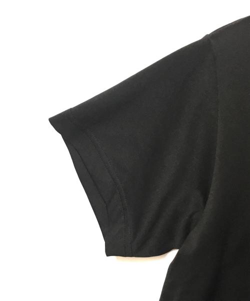 COMME des GARCONS（コムデギャルソン）COMME des GARCONS (コムデギャルソン) フロントフリル Tシャツ GF-T051 AD2010 ブラック サイズ:Sの古着・服飾アイテム