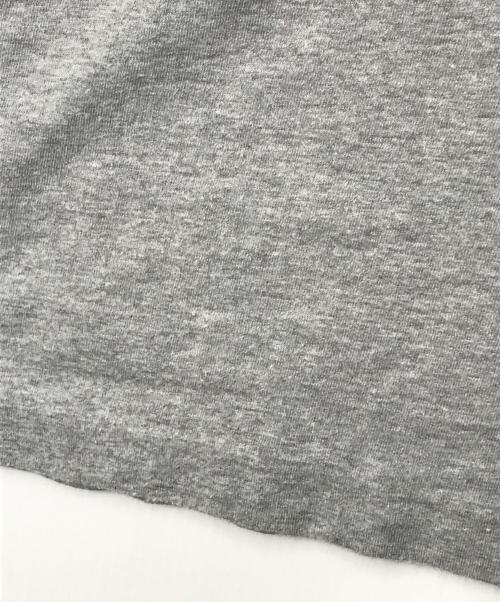 COMME des GARCONS（コムデギャルソン）COMME des GARCONS (コムデギャルソン) チェック パッチワーク Tシャツ OB-T023 AD2008 グレー サイズ:Ｍの古着・服飾アイテム