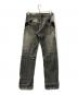 PPFM (ピーピーエフエム) ダメージデニムパンツ 35-09PG12 グレー サイズ:-：7000円