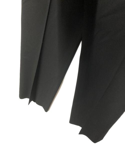 HERMES（エルメス）HERMES (エルメス) センタープレスパンツ ブラック サイズ:38の古着・服飾アイテム